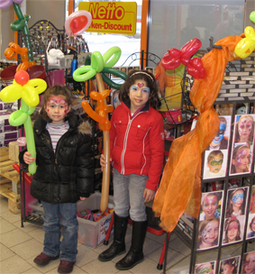 Netto-Markendiscounter-Weihnachten-Nikolaus-Kinderschminken